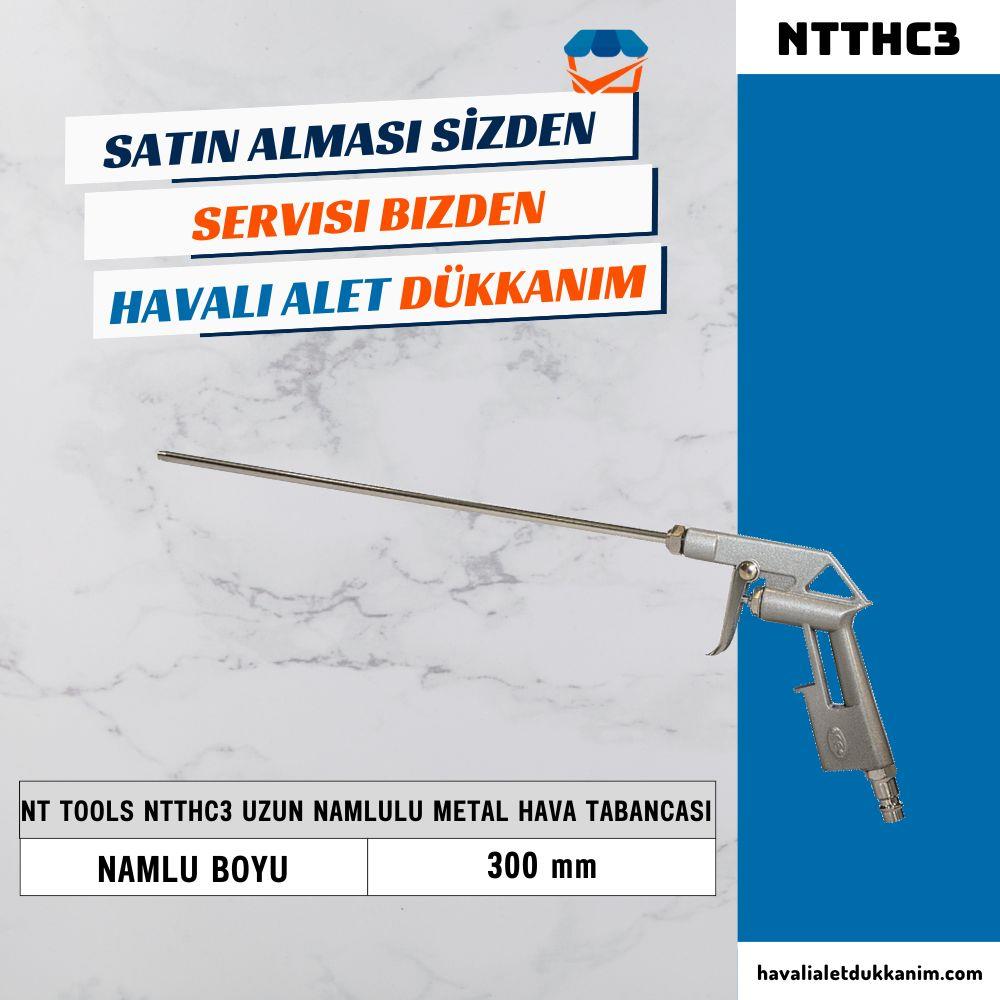NT Tools NTTHC3 Uzun Namlulu Metal Hava Tabancası