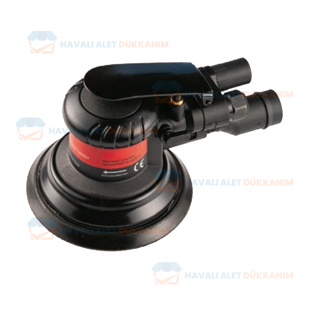 NTAirTools NTX-7151 Havalı Kendinden Vakumlu Orbital Zımpara 125 / 150 mm Uyumlu