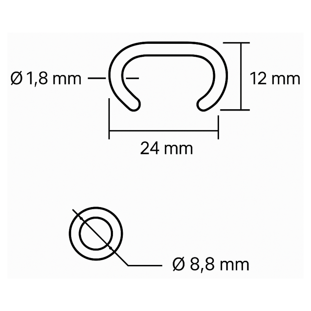 OMEGA MGDSC7E Geniş C-RING Tabancası
