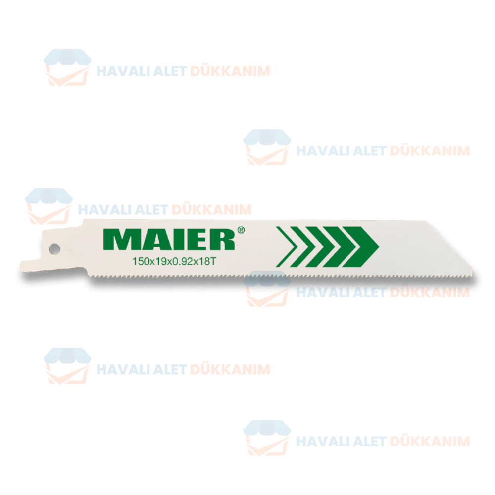 MAIER MTK01 5li Tilki Kuyruğu Metal Testere Bıçağı 150 mm