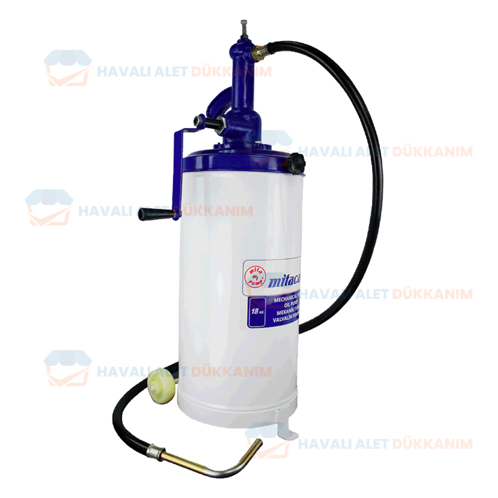 18 kg. Mekanik Turlu Valvalin Pompası