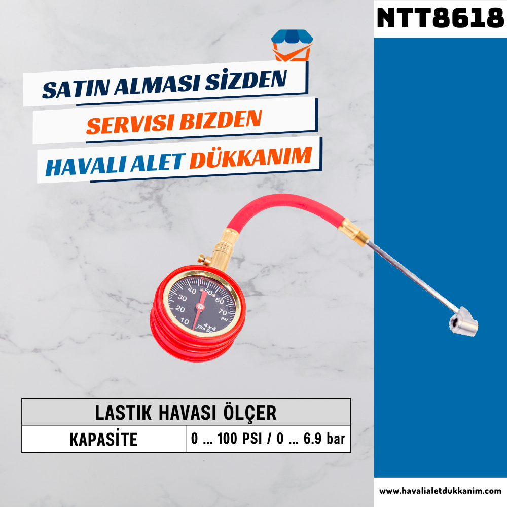 NT Tools NTT8618 Lastik Havası Ölçer