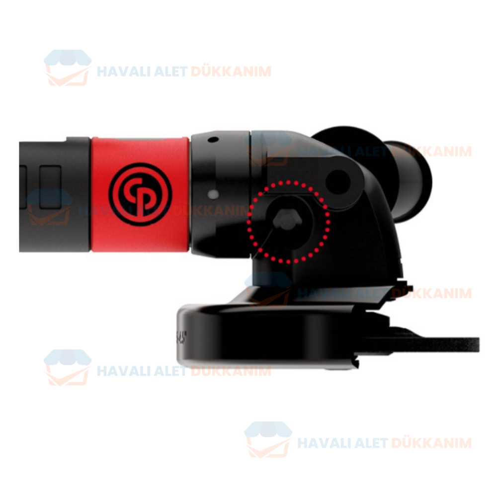 Chicago Pneumatic CP3550-120AA5 Havalı Açılı Taşlama Makinesi 125 mm
