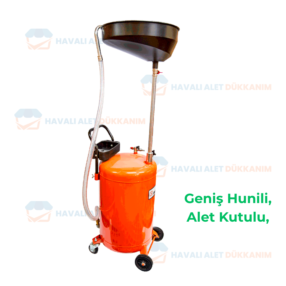 70 Lt. Havalı Yağ Toplama