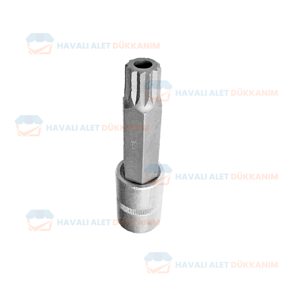 NT Tools NCMLDU16 CR-V M Tipi Delikli Uzun Lokma 1/2