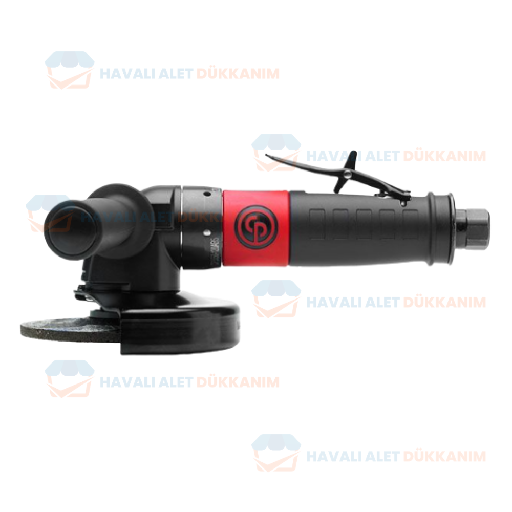 Chicago Pneumatic CP3550-120AA5 Havalı Açılı Taşlama Makinesi 125 mm