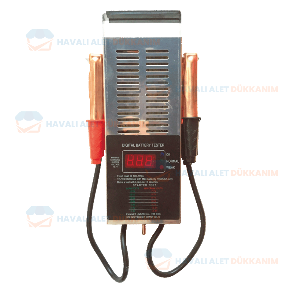 Antifriz ve Akü Test CihazlarıNT Tools NTBT60 12V Dijital Akü Test Cihazı