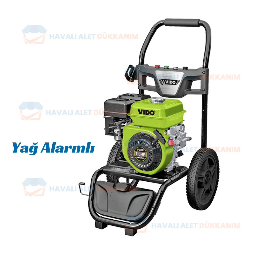 VIDO WD020412270 Dizel Motor Basınçlı Yıkama Makinesi 7 HP