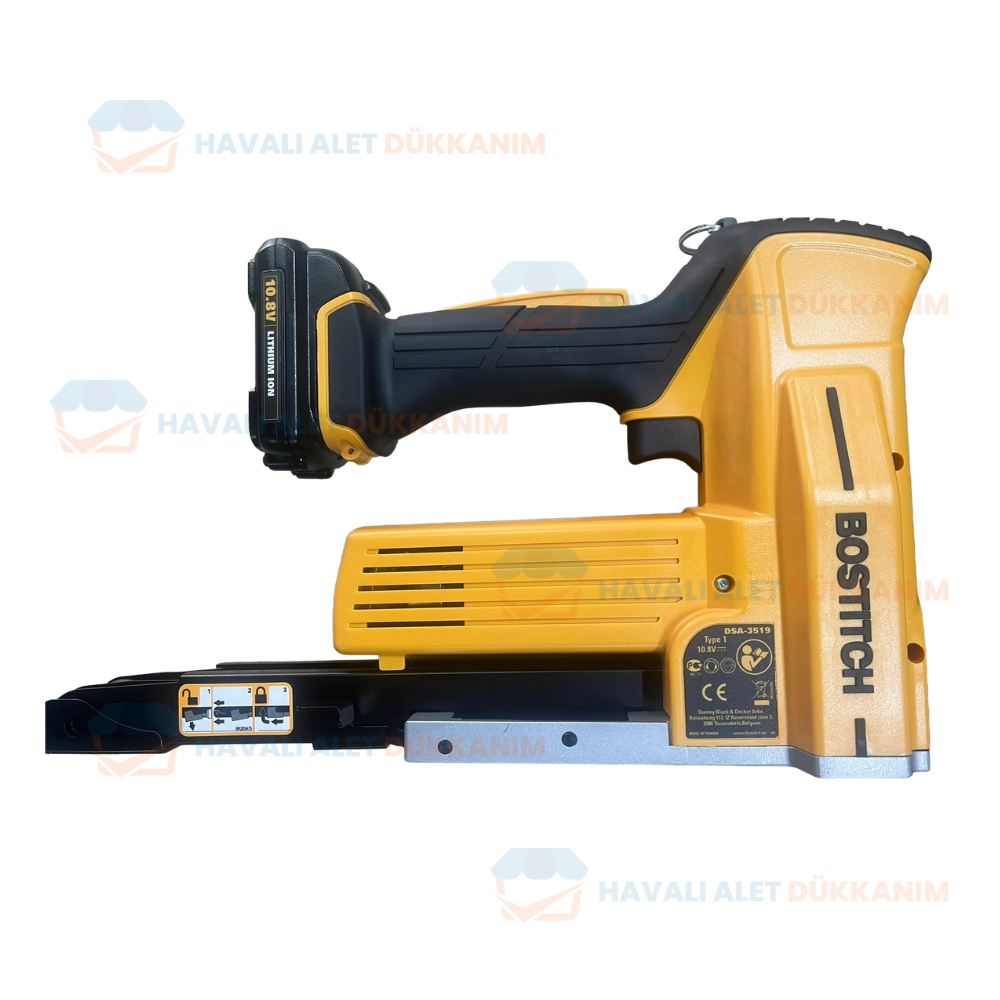 Bostitch DSA-3519-E Akülü Koli Kapama Makinesi 35/15 35/18 mm x2 Bataryalı
