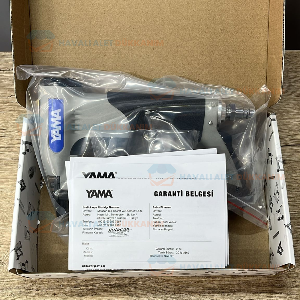 YAMA YAT-MT8016 Havalı Zımba Tabancası 6-16 mm