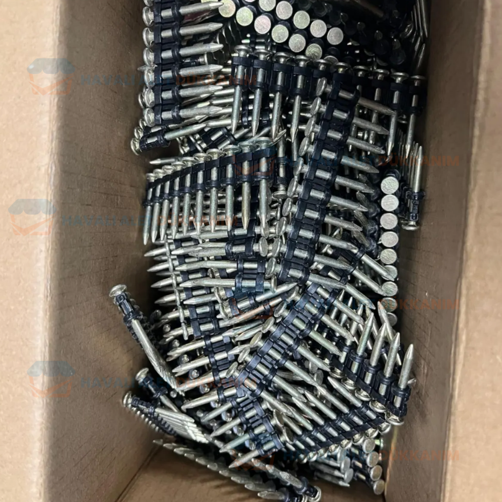 YAMA PCS2727G Gazlı Tabanca Beton Çivisi 27 mm 1000 Adet + Gaz
