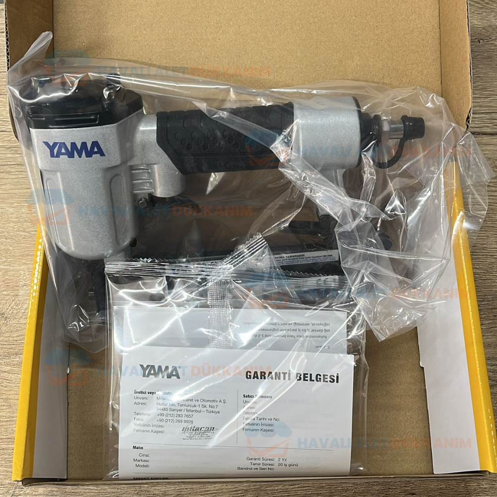 YAMA YAT-9025-GF307 Havalı U Zımba Tabancası 12-25 mm