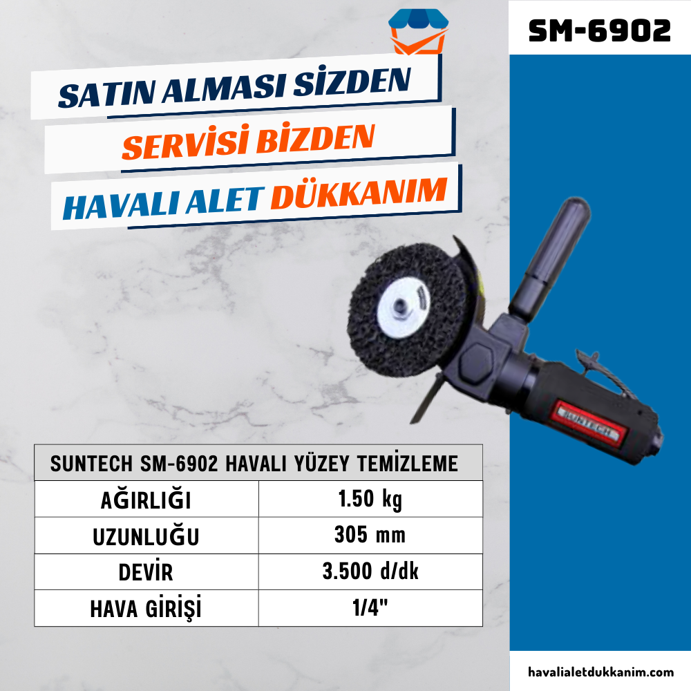 SUNTECH SM-6902 Havalı Yüzey Temizleme 