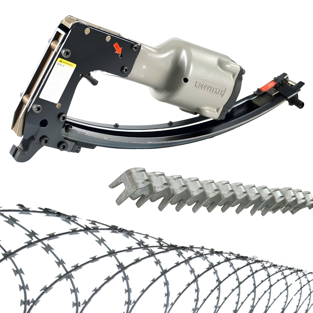 WOODPECKER W-M87 Havalı Jiletli Tel Klips Tabancası