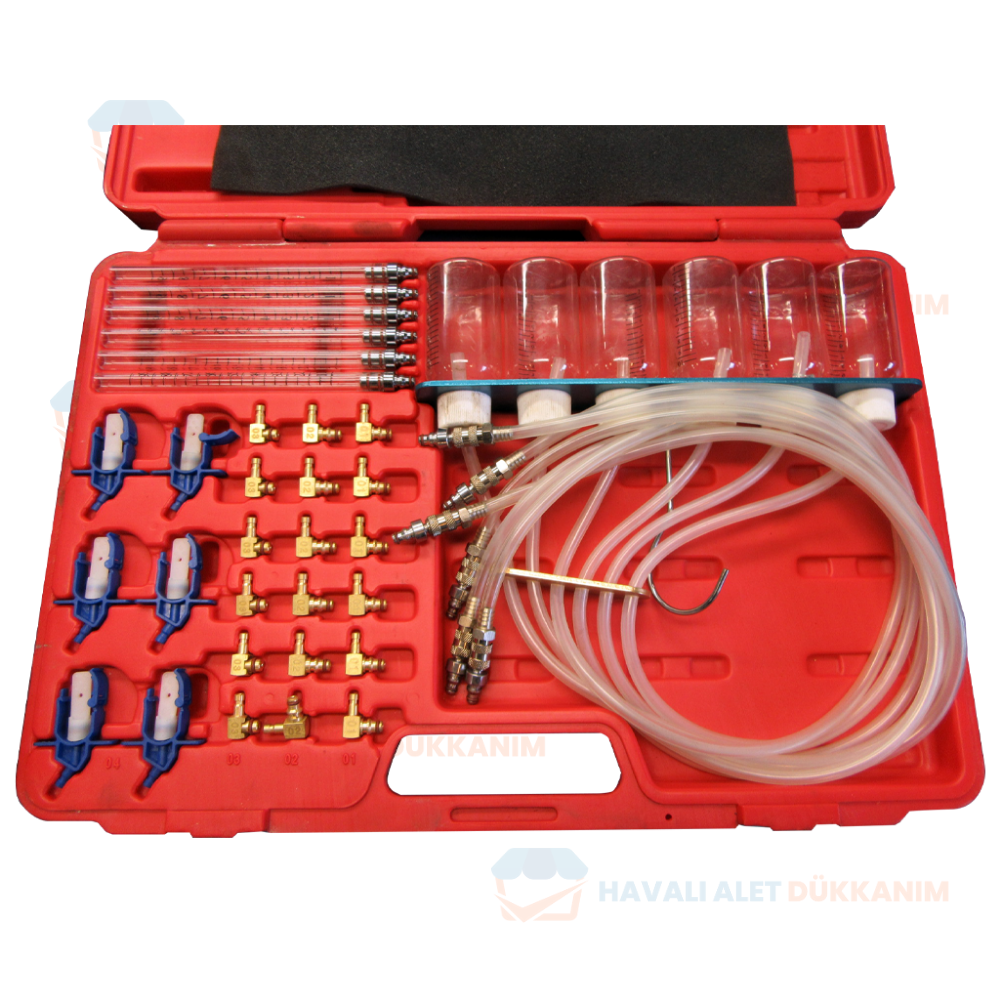 NT Tools NT2048 31 Parça Dizel Enjeksiyon Basınç Test Cihazı