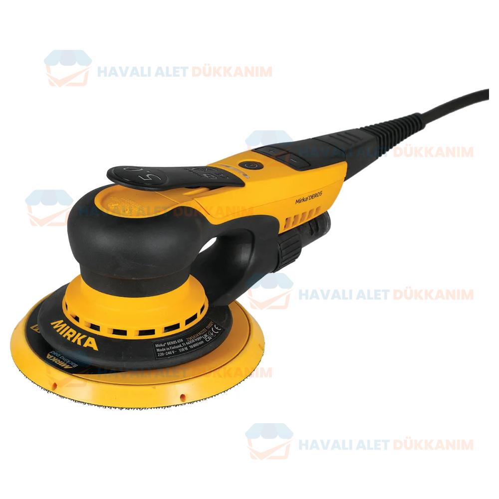 MIRKA DEROS 650CV Elektrikli Zımpara Makinesi 150 mm