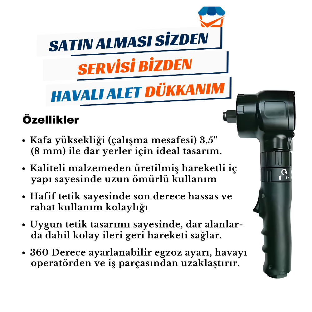 GAV OS-2912R Havalı Somun Sökme 1/2