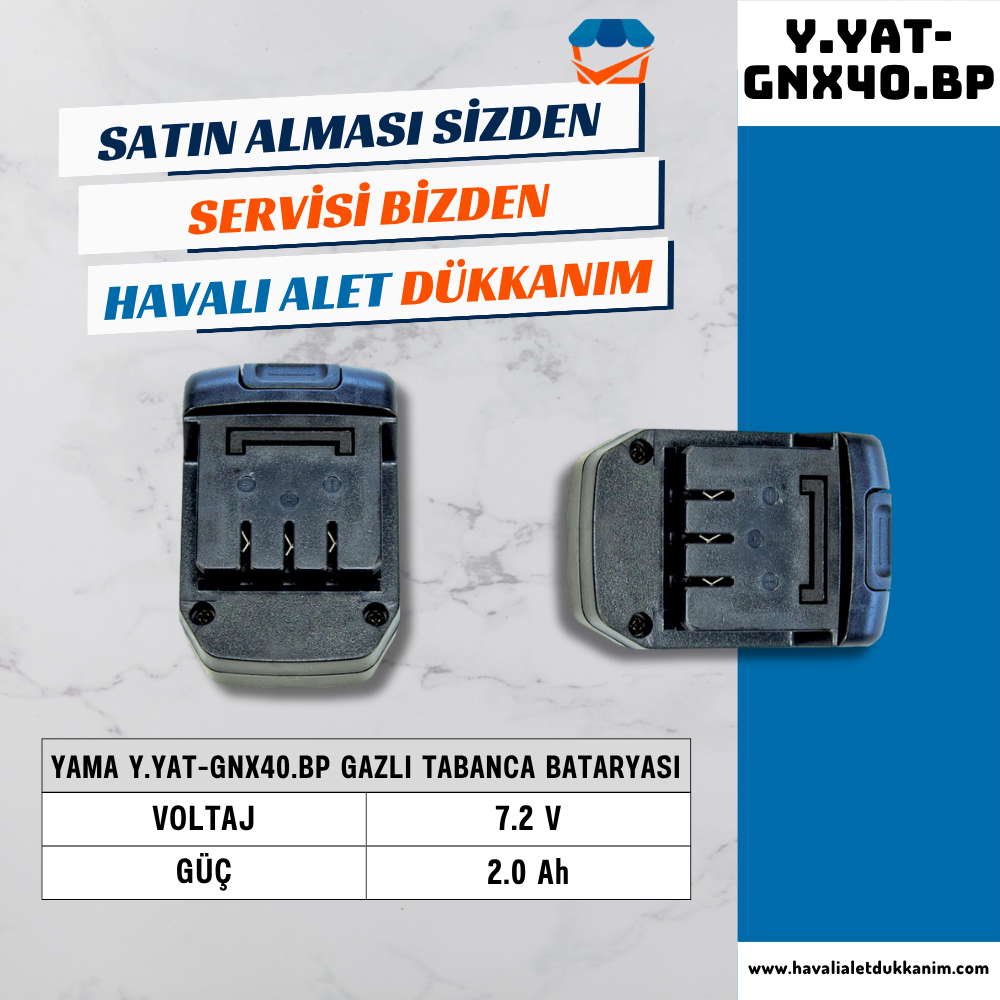 YAMA Y.YAT-GNX40.BP Gazlı Tabanca Bataryası GNX40 için