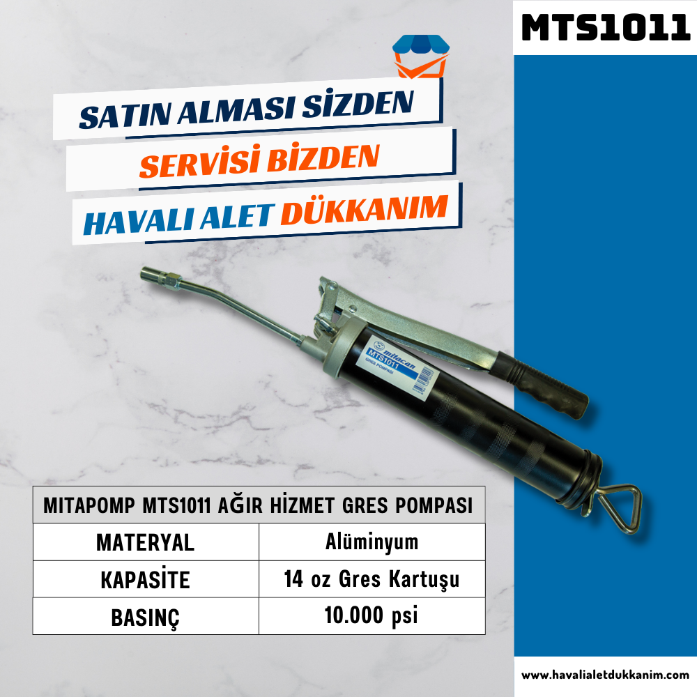 Mitacan Mitapomp MTS1011 Ağır Hizmet Gres Pompası