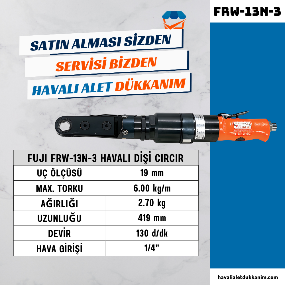 FUJI FRW-13N-3 Havalı Dişi Cırcır