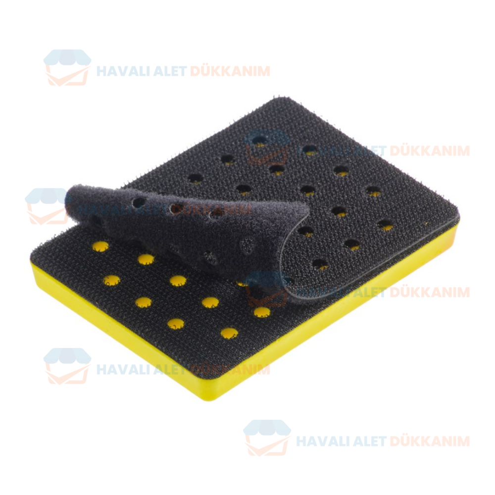 Havalı El Aletleri AksesuarlarıMIRKA Zımpara Makinası Tabanı 75x100 mm 33 Delik