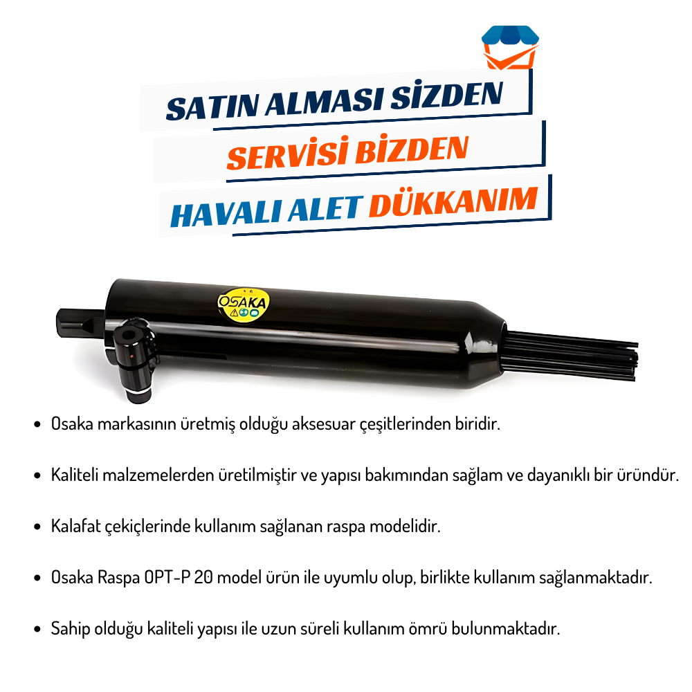 OSAKA OPT-P 20 için OSA 20 Çivili Raspa Aksesuarı