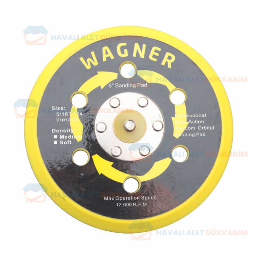 Havalı El Aletleri AksesuarlarıWAGNER Zımpara Makinesi Tabanı 150 mm 6 Delikli