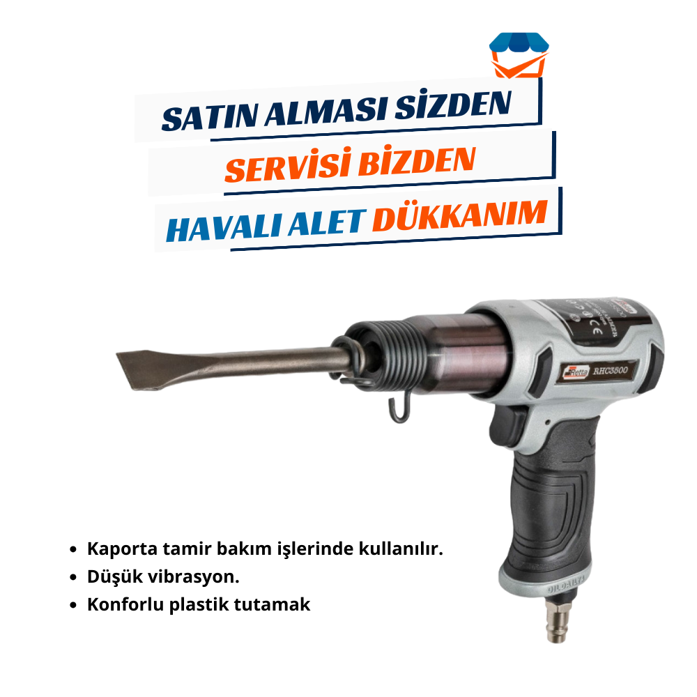 RETTA RHC3500 Havalı Kalafat Çekici 3/4