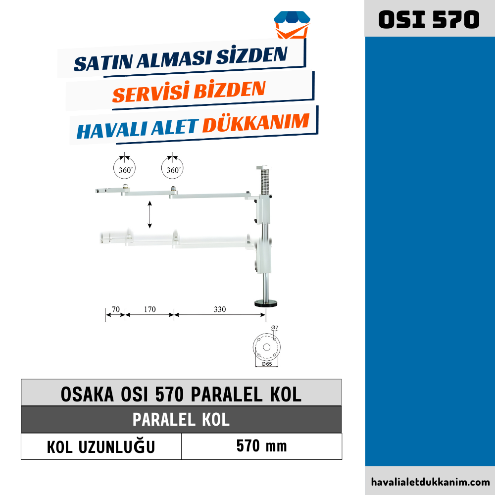 OSAKA OSI 570 Paralel Kol