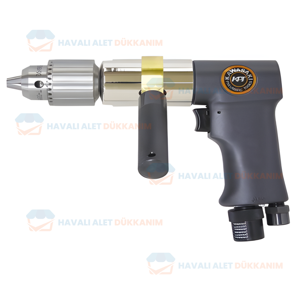 KAWASAKI KPT-1651 Havalı Kabzalı Matkap 13 mm