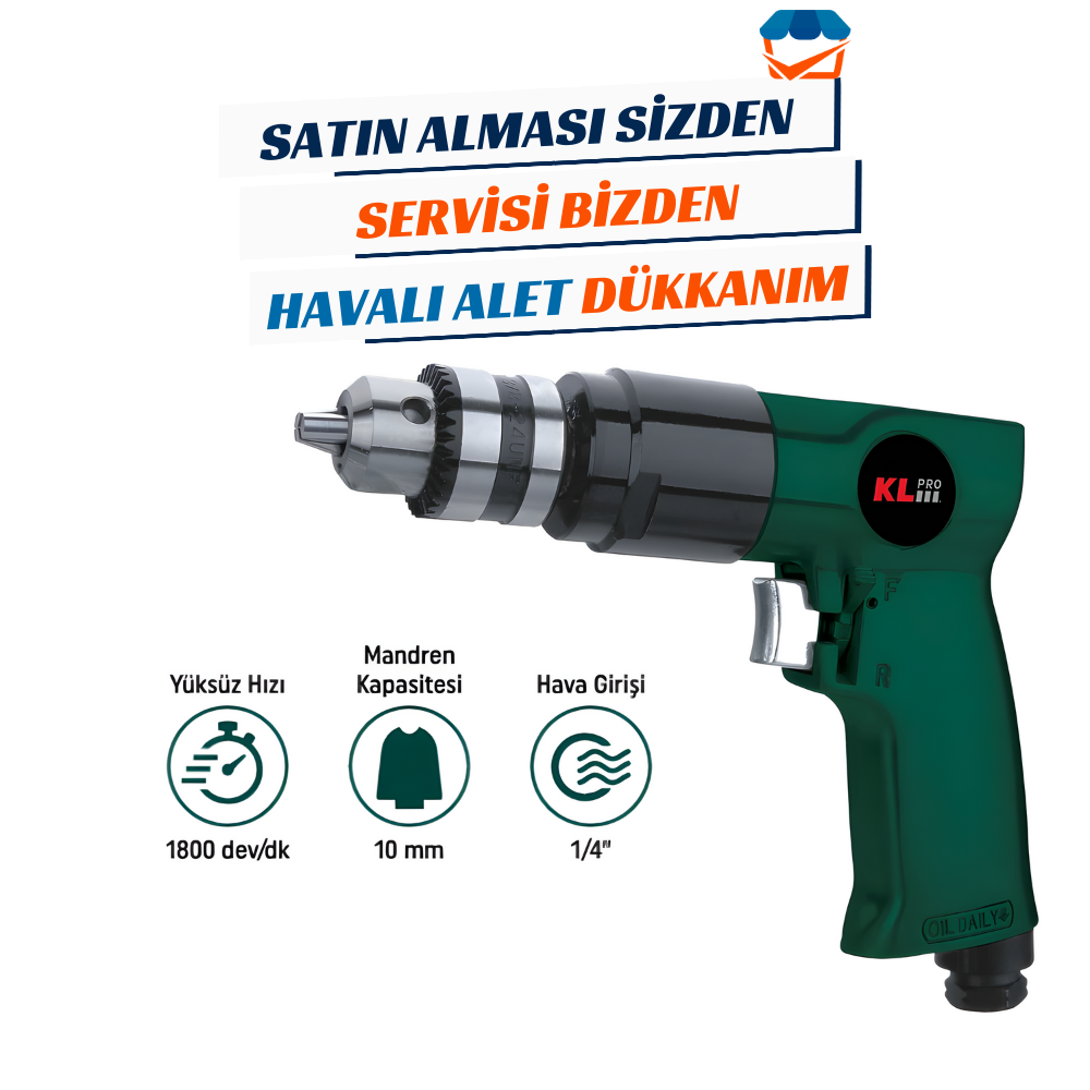 KL PRO KLHA705 Havalı Matkap