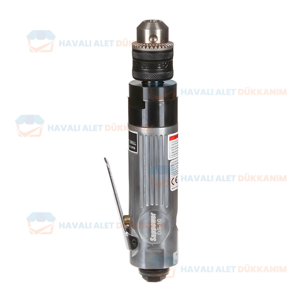 SAPPOWER DS-45 Havalı Düz Matkap 10 mm