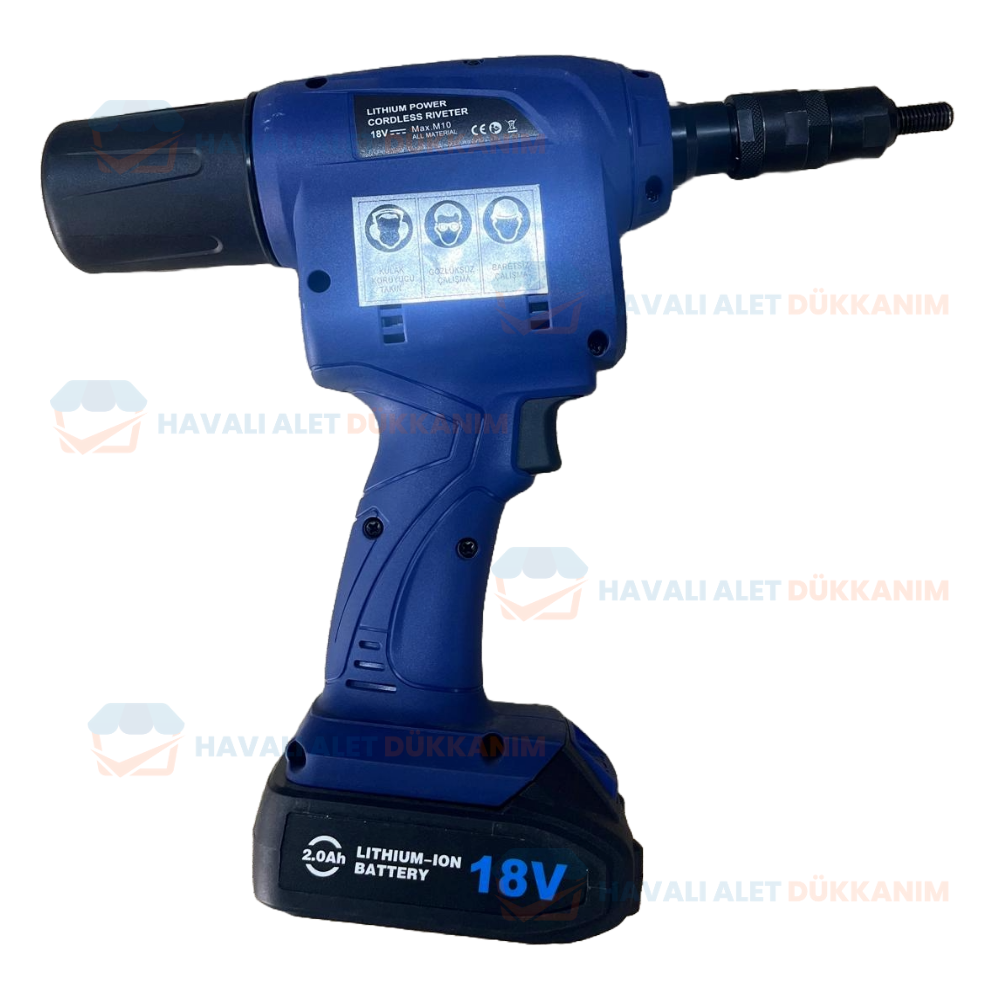 SWEET SWT-E8000 Şarjlı Somun Perçin Tabancası M4-M8