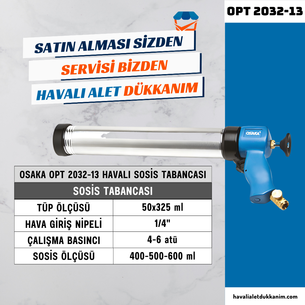 OSAKA OPT 2032-13 Havalı Sosis Tabancası