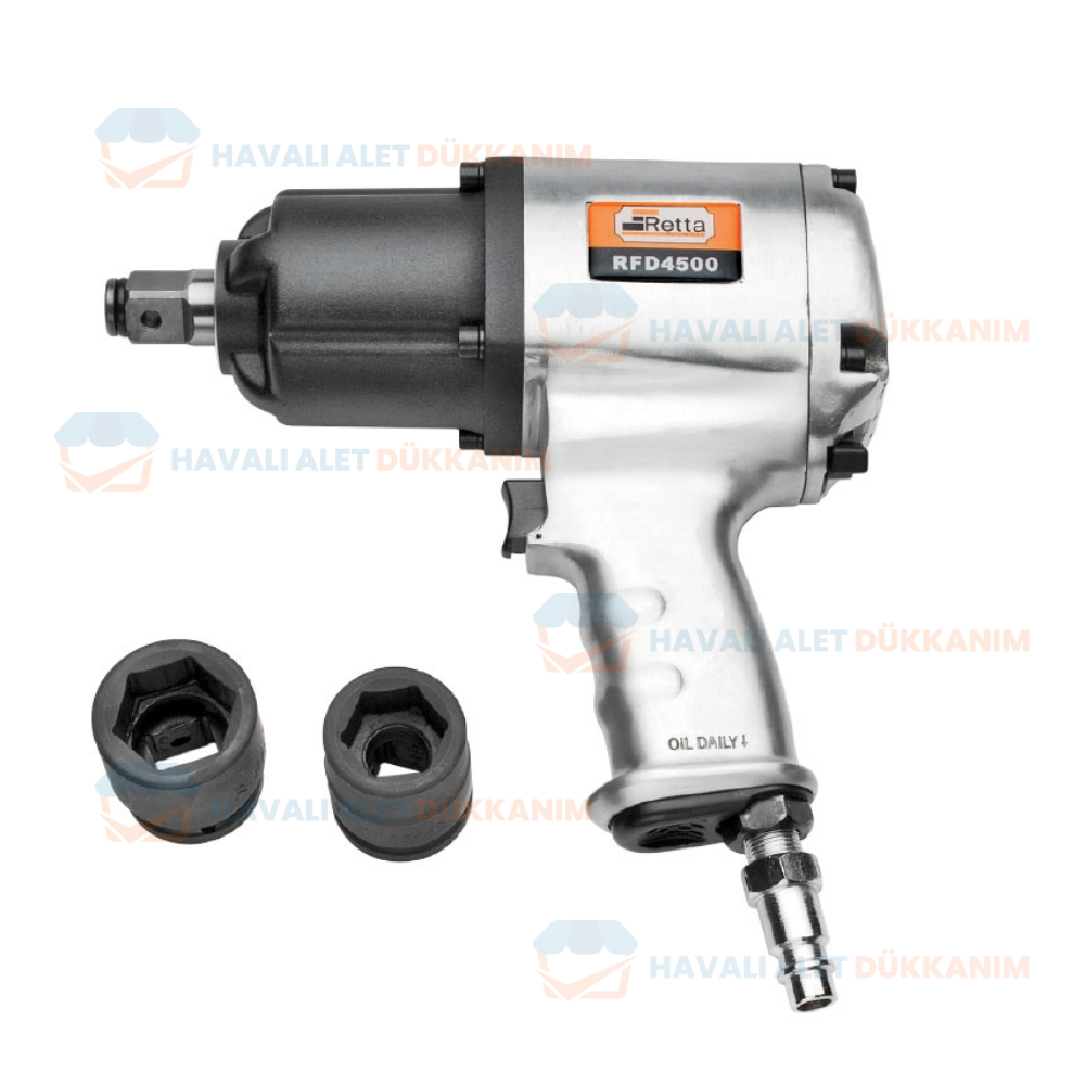 RETTA RFD4600 Havalı Somun Sökme 3/4
