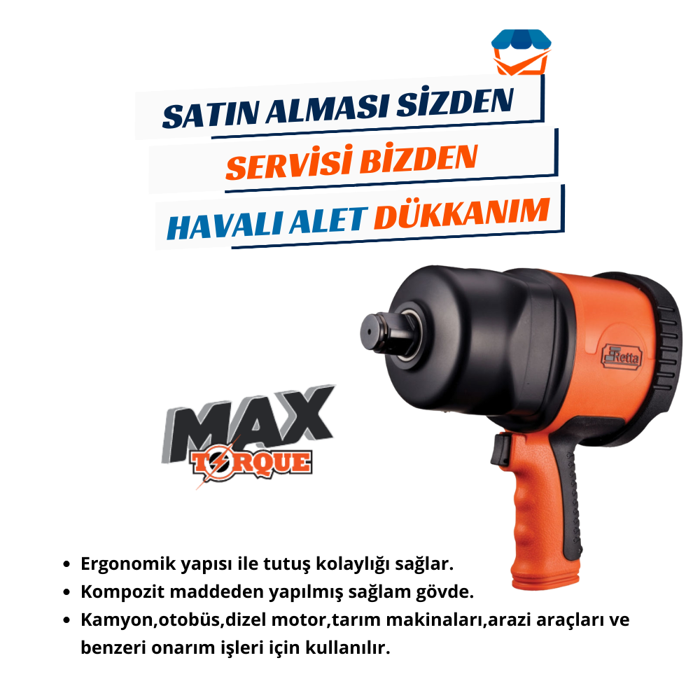 RETTA RHS2445 Havalı Somun Sökme 1