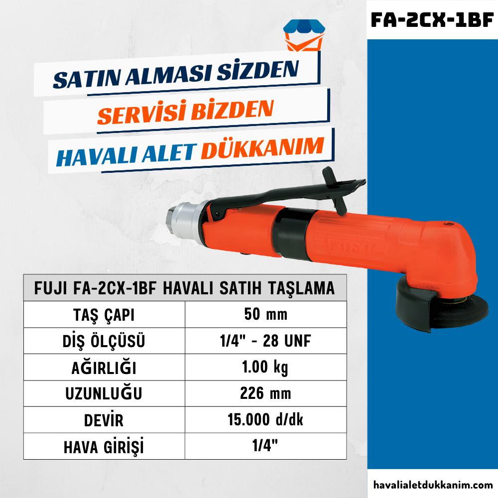 FUJI FA-2CX-1BF Havalı Satıh Taşlama 50 mm