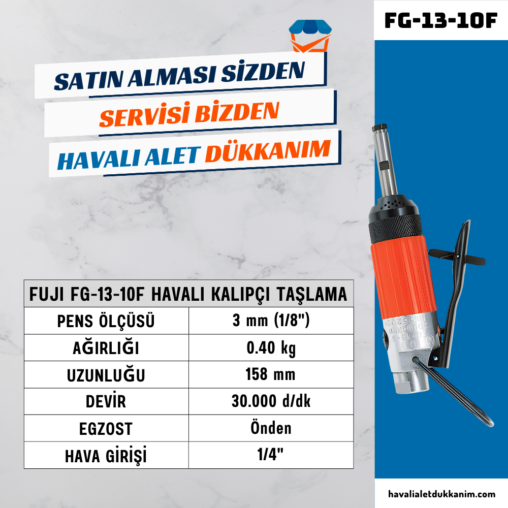 FUJI FG-13-10F Havalı Kalıpçı Taşlama