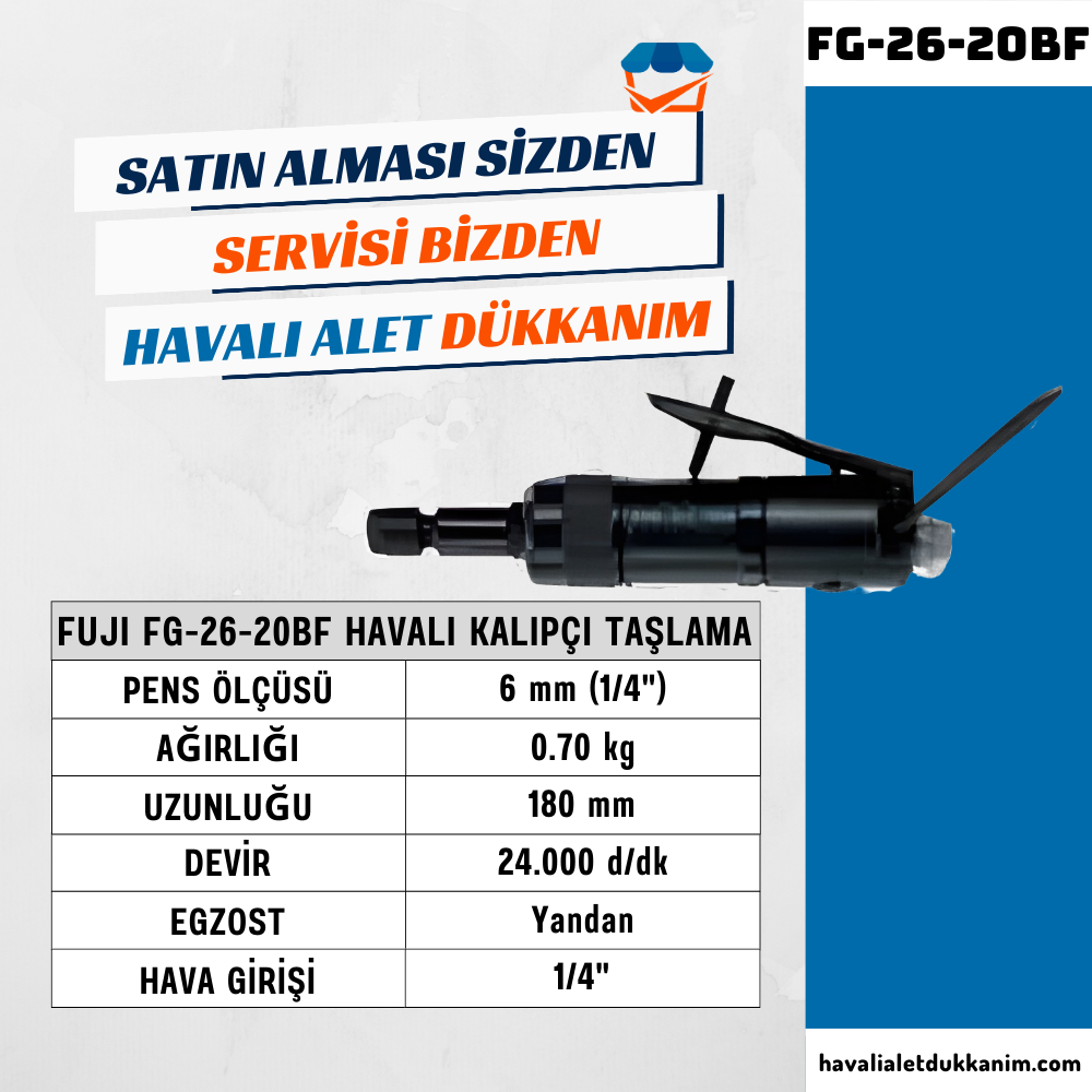 FUJI FG-26-20BF Havalı Kalıpçı Taşlama