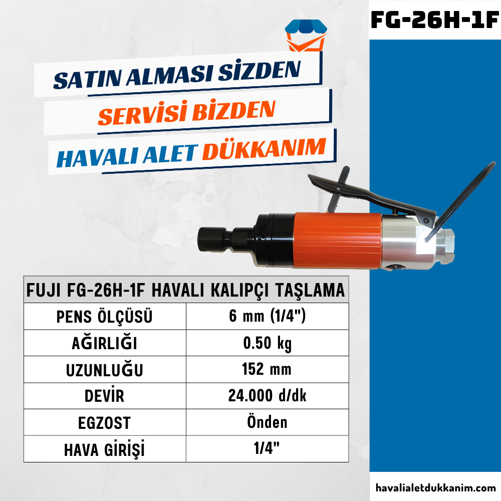 FUJI FG-26H-1F Havalı Kalıpçı Taşlama
