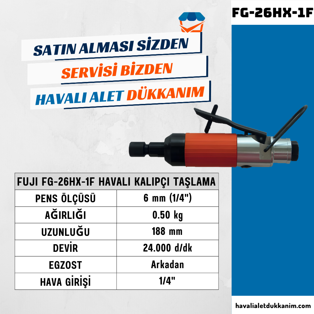 FUJI FG-26HX-1F Havalı Kalıpçı Taşlama