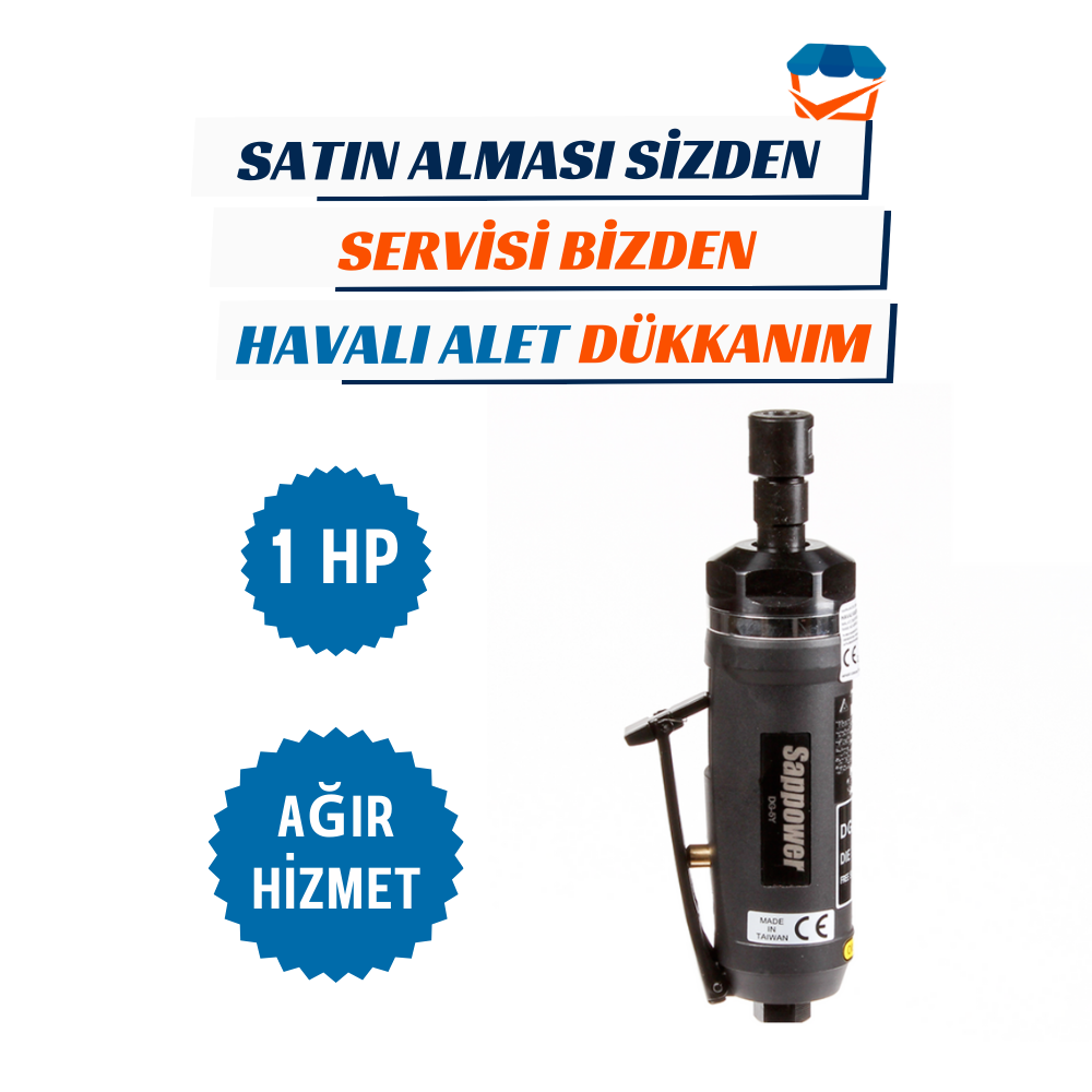 SAPPOWER DG-5Y Havalı Kalıpçı Taşlama