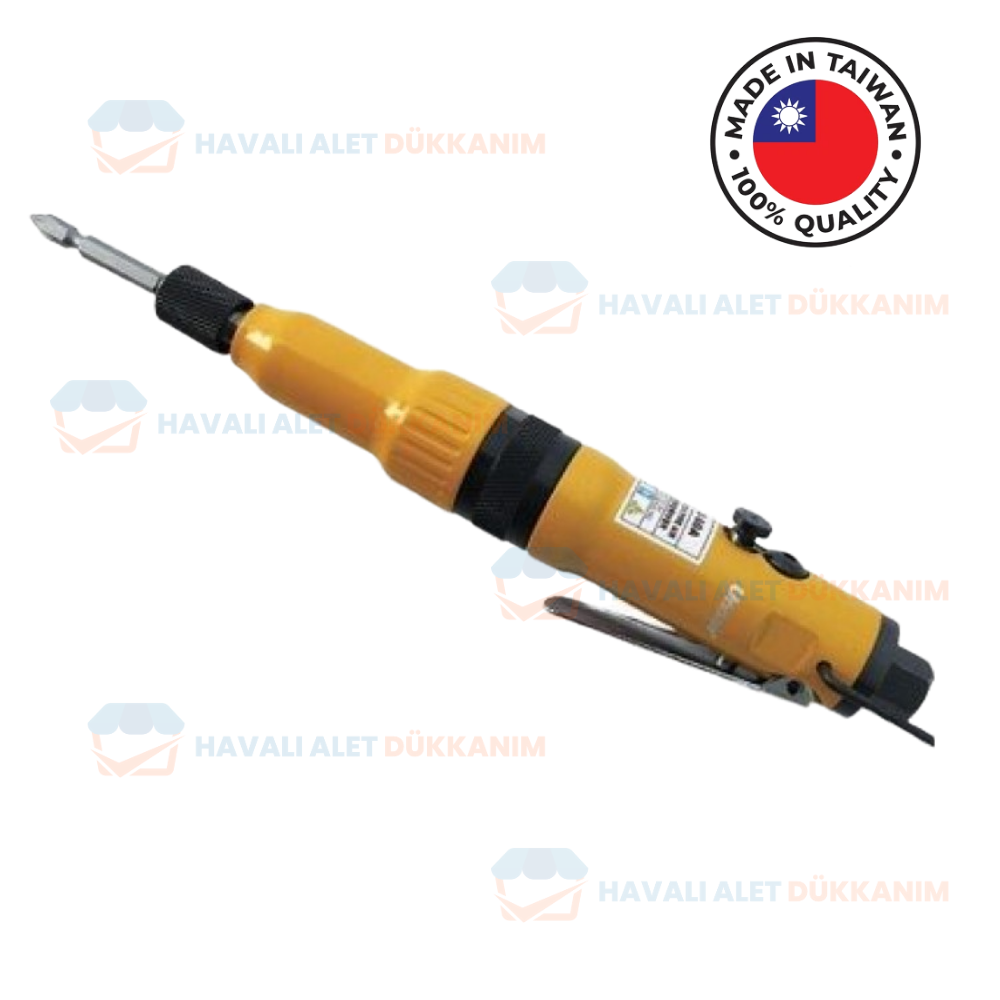 Unoair UNAT4050 Havalı Düz Tip Tornavida 4 mm