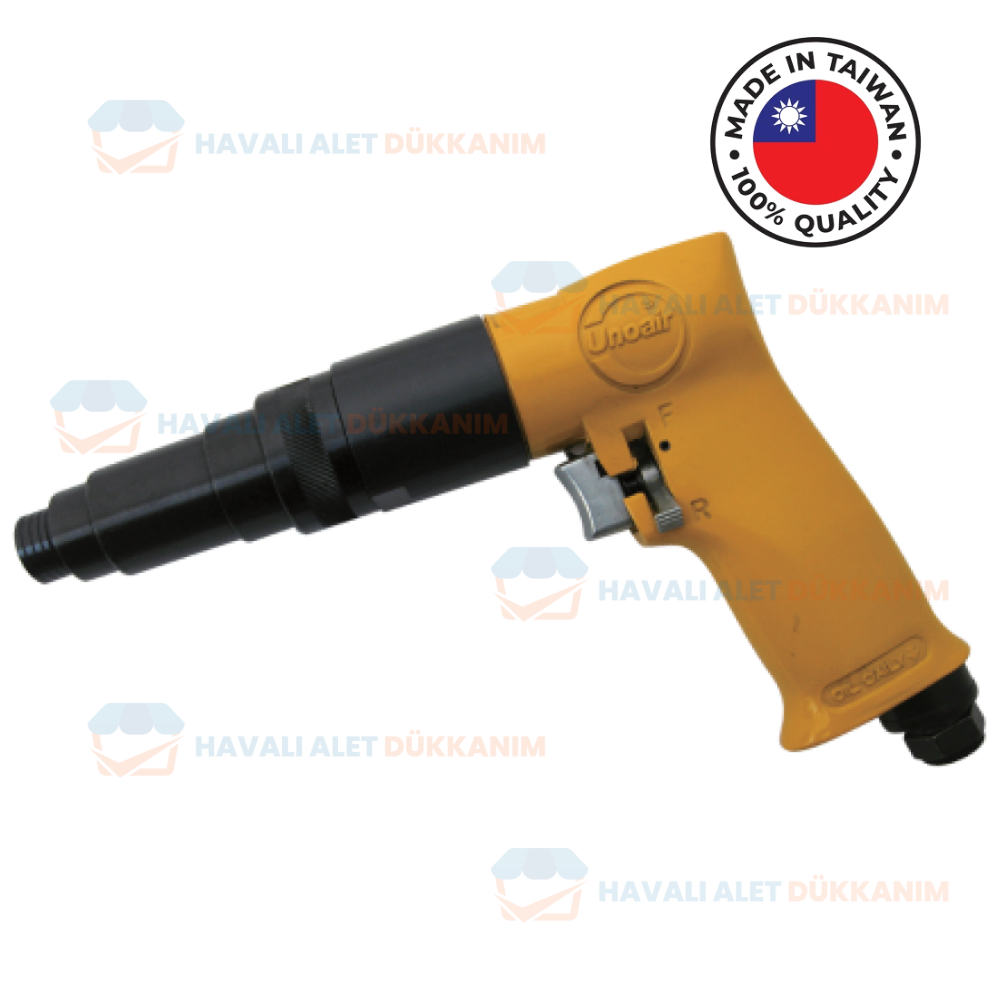 Unoair UNAT4080 Havalı Kabzalı Tornavida 6 mm