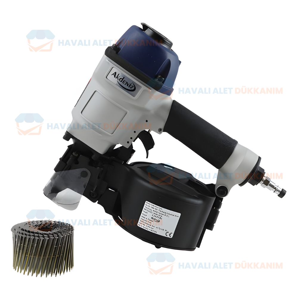 AKDENİZ AKD C23/57-B1 Havalı Rulo Çivi Tabancası