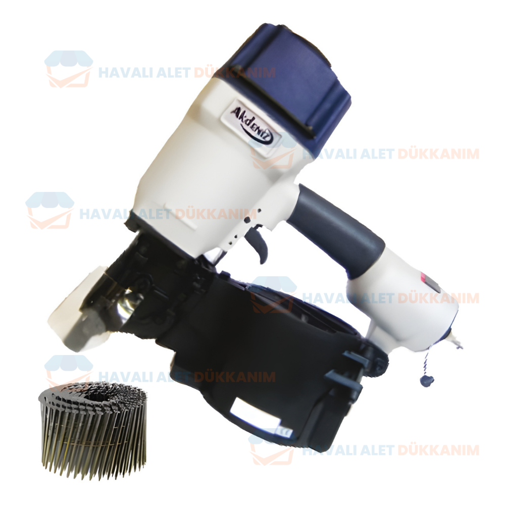 AKDENİZ AKD C33/90-A3 Havalı Rulo Çivi Tabancası