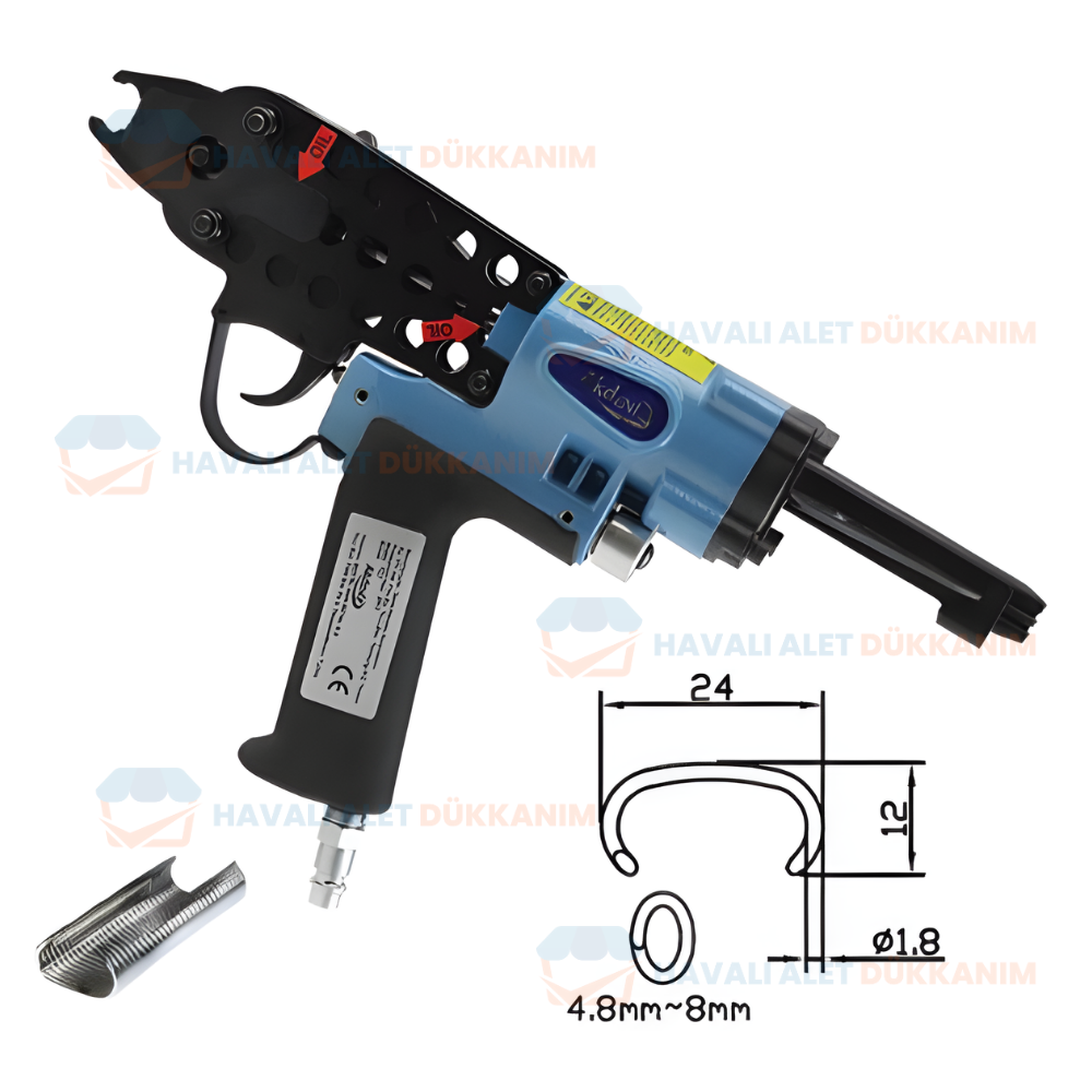 AKDENİZ AKD TC7C/AC02 Havalı C-Ring Tabancası