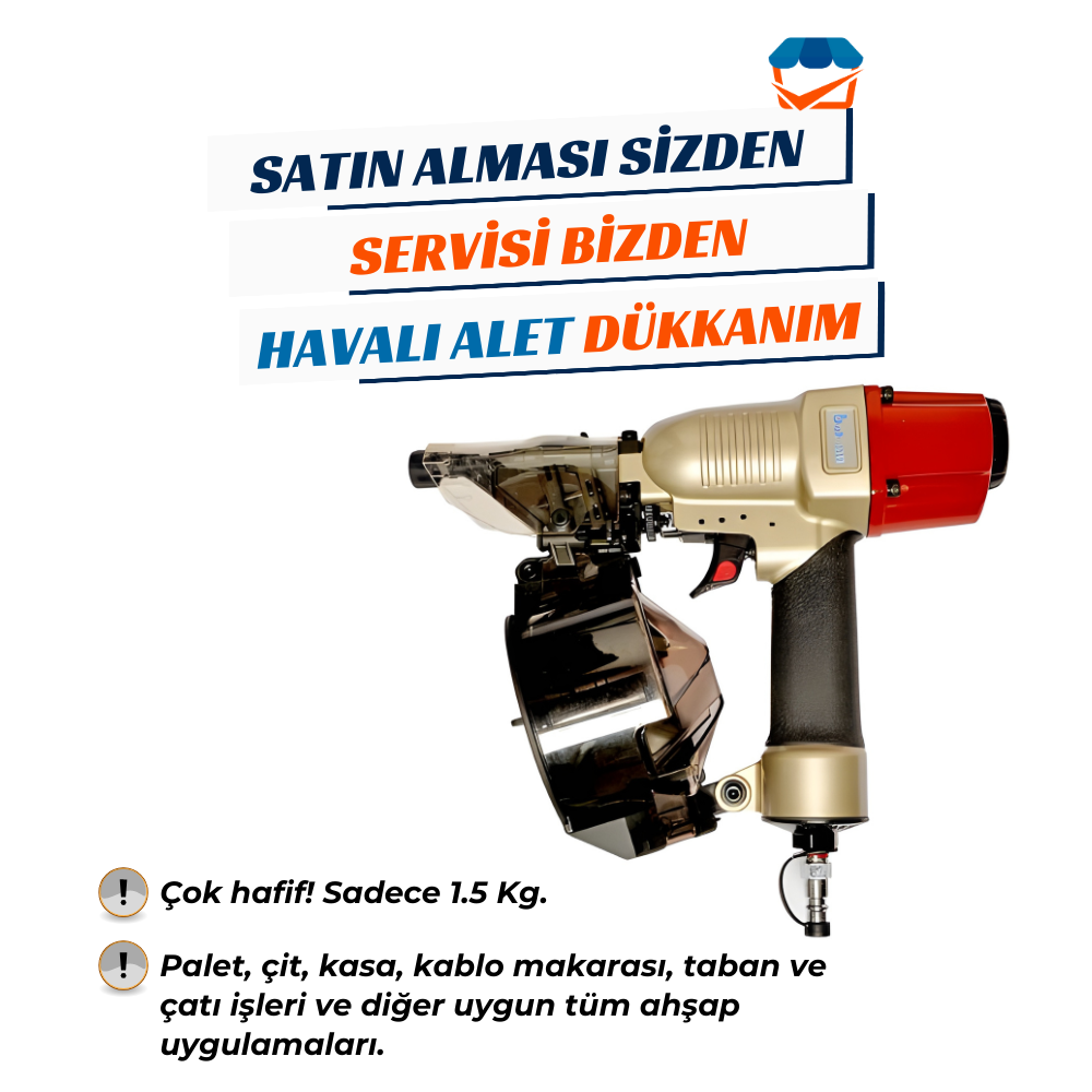 BEKSAN C21/50 Havalı Çivi Çakma Tabancası