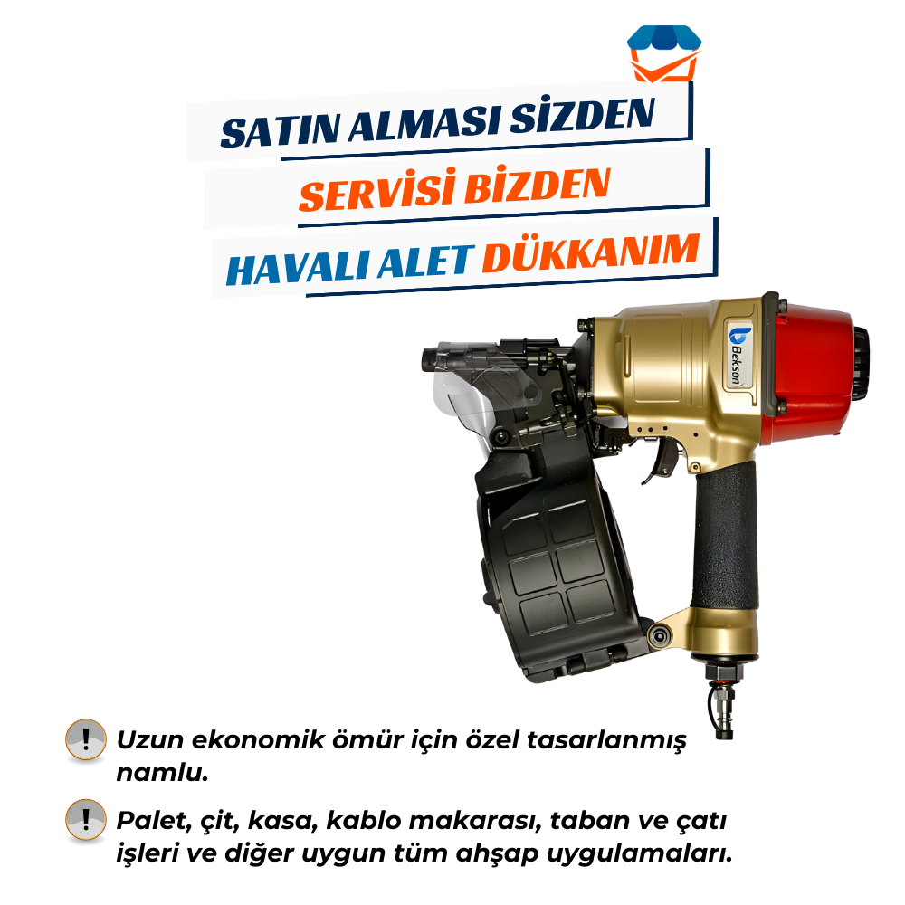 BEKSAN C29/65 Havalı Çivi Çakma Tabancası