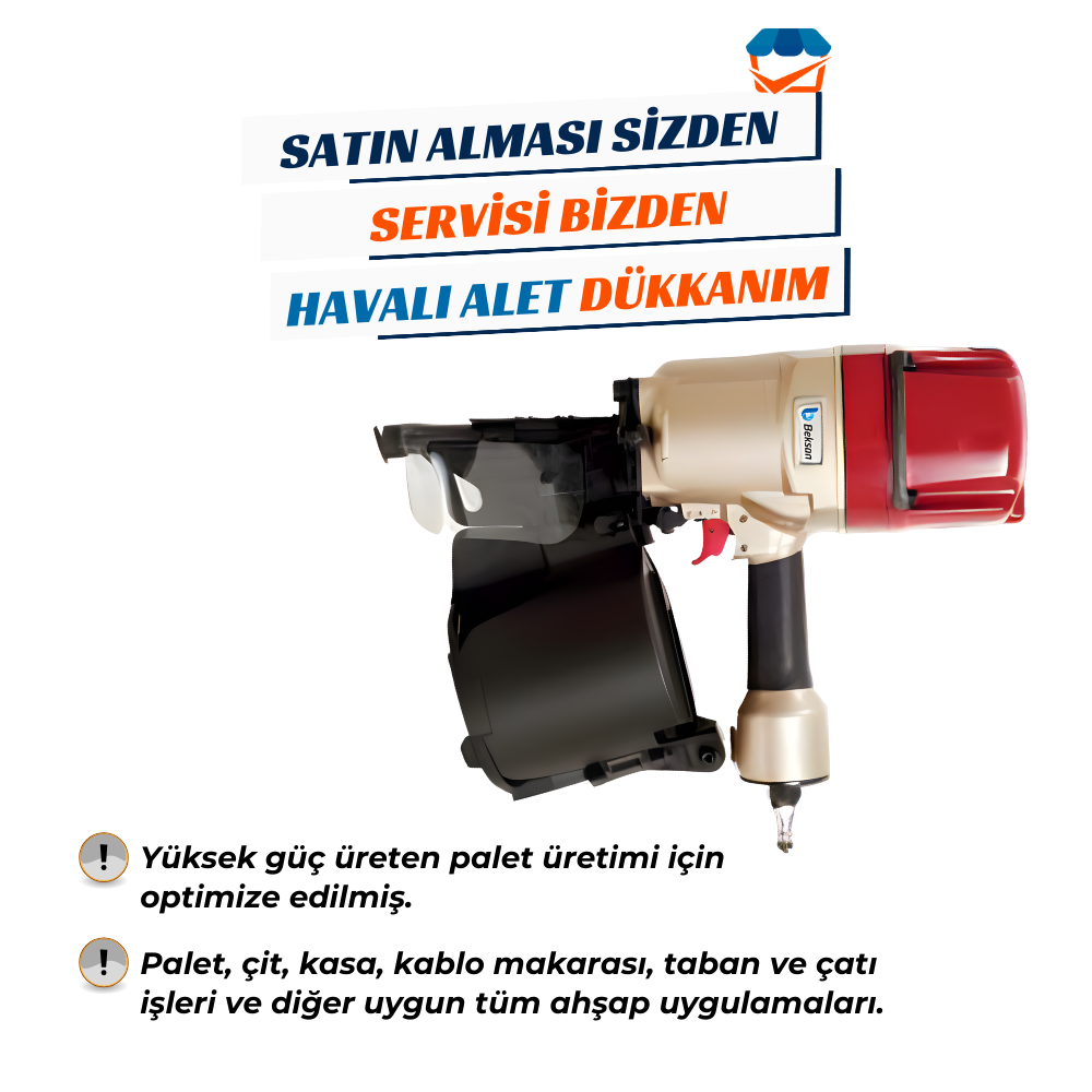 BEKSAN C38/130 Havalı Çivi Çakma Tabancası
